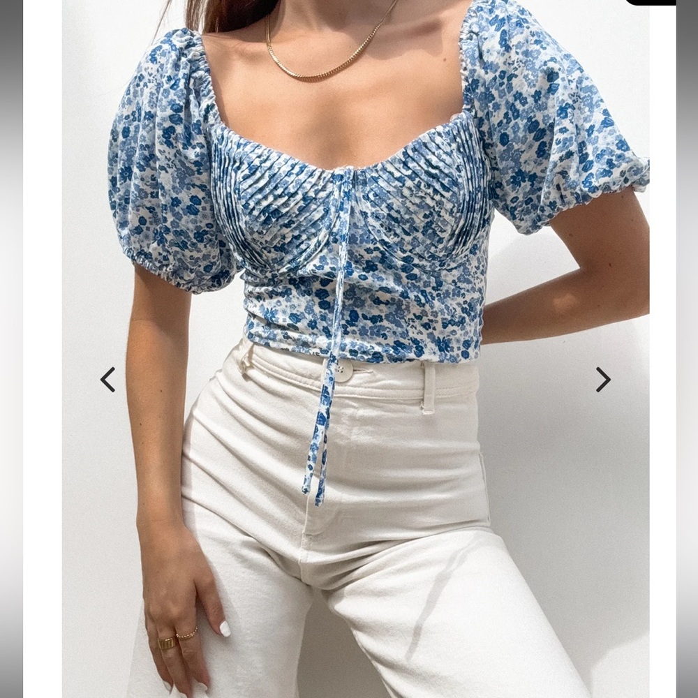 STITCH & FEATHER VILLA DEL SOL CROP TOP